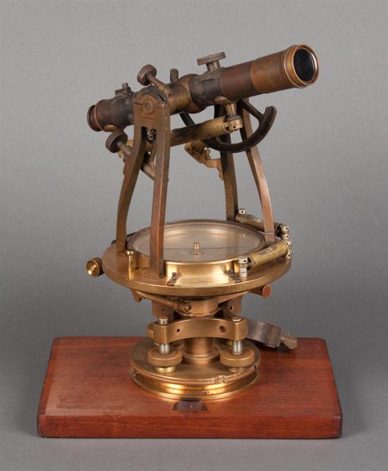 Keuffel & Esser Co. brass transit
