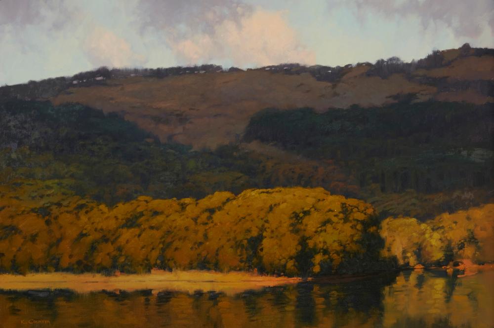 KEVIN COURTER (B. 1964), "CLEARING,