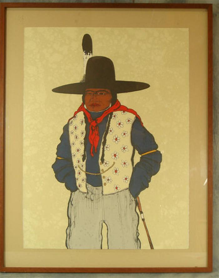 Kevin Red Star, Crow Tribe,