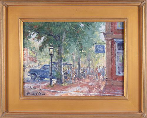 KEVIN SHEA OIL ON MASONITE