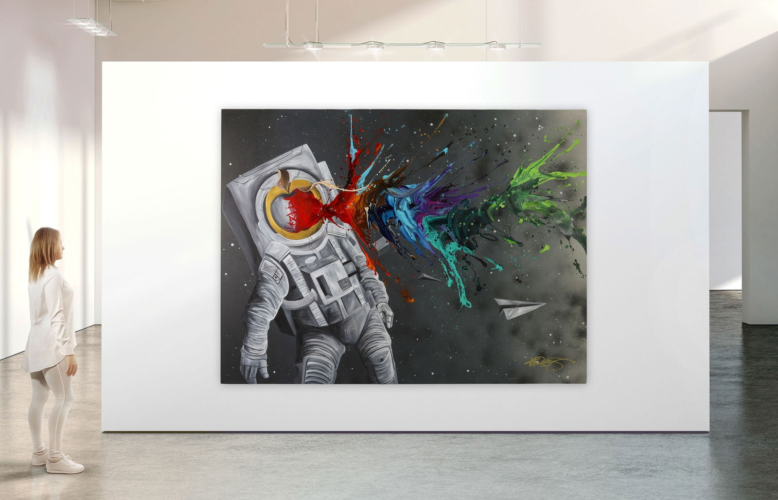 KEVIN VIGIL KRE8 B.1980 ABSTRACT