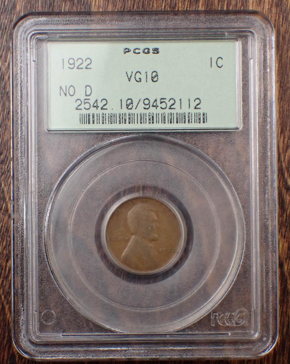 KEY DATE U.S. LINCOLN HEAD WHEAT
