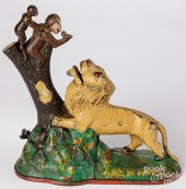 KEYSER & REX CAST IRON LION AN