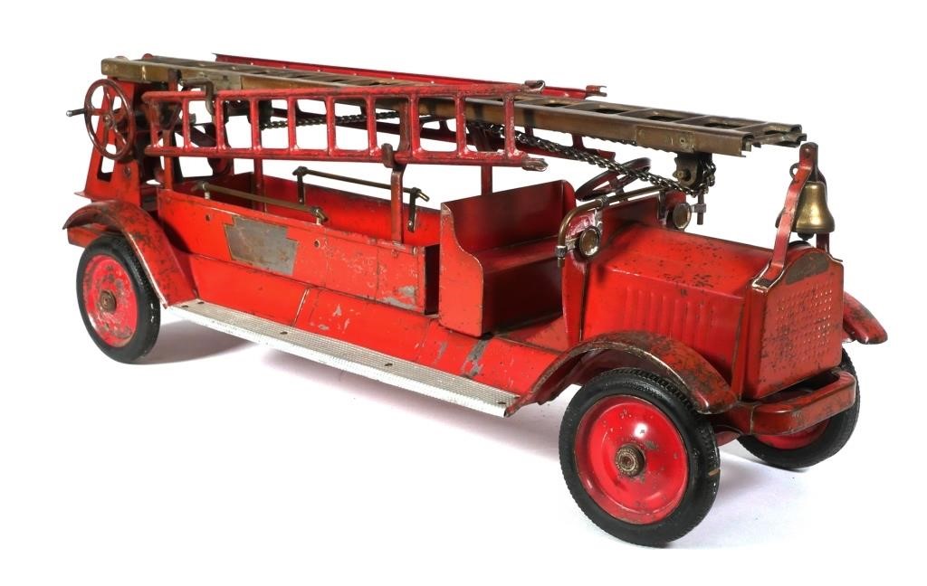 KEYSTONE PRESSED STEEL FIRE TRUCK