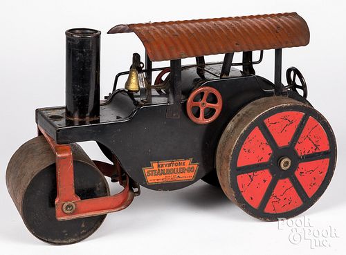 KEYSTONE PRESSED STEEL STEAM ROLLER
