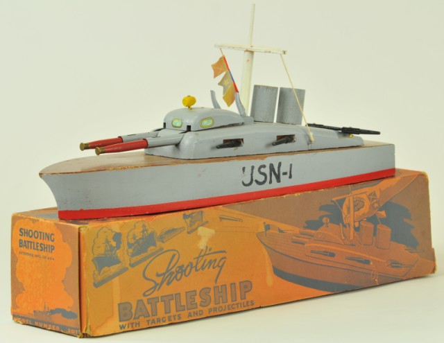 KEYSTONE ''SHOOTING'' BATTLESHIP