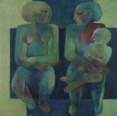 KHALED ALMAZ (Syrian b. 1938).