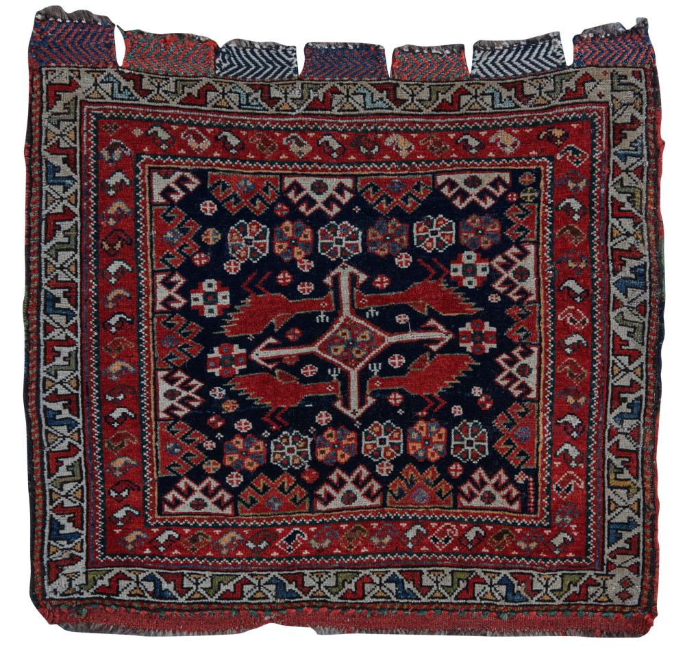 KHAMSEH BIRD BAG FACE, PERSIA,