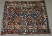 KHAMSEH SHIRAZ-TYPE RUG, 6 FT