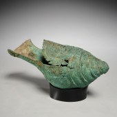 KHMER BAYON-STYLE BRONZE CONCH