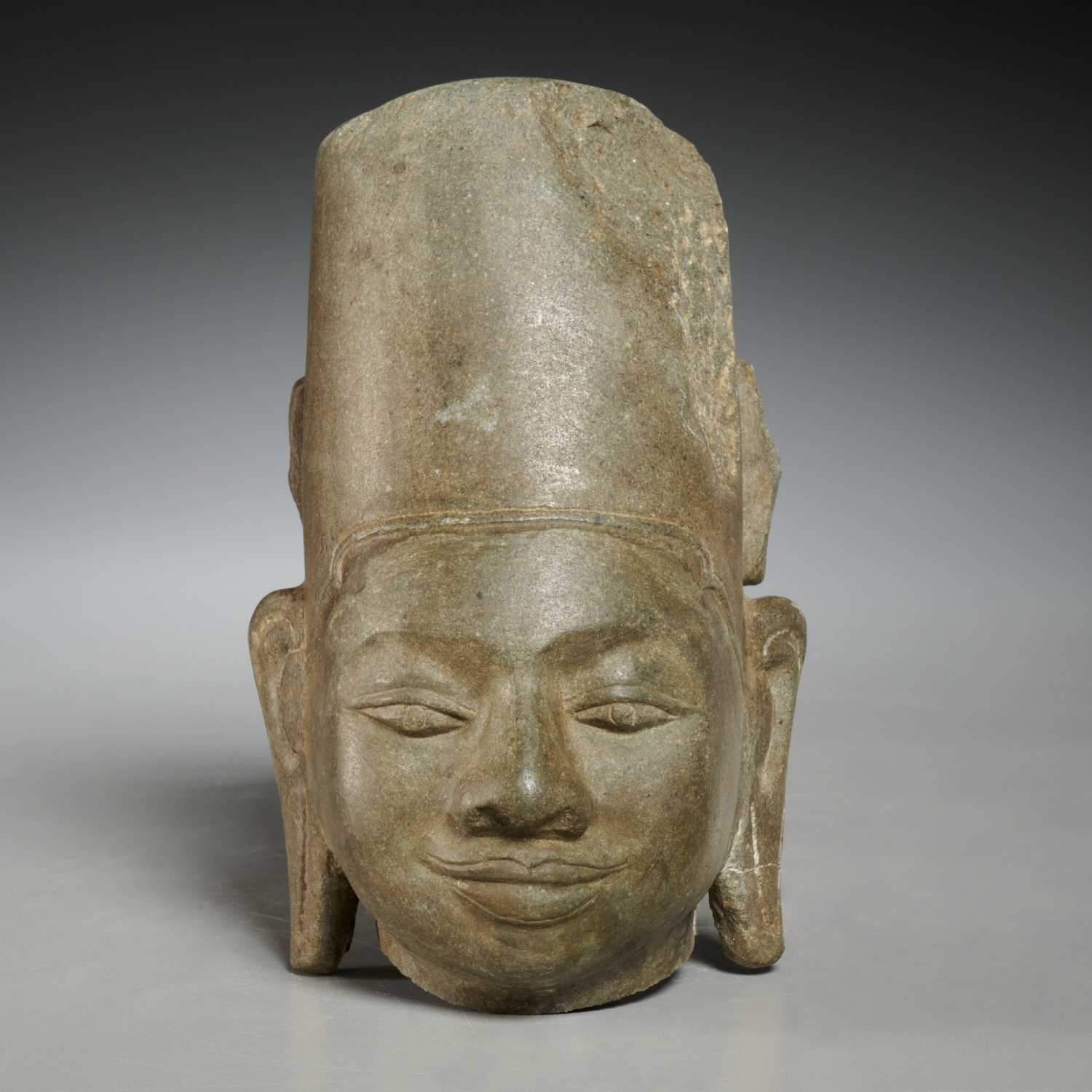 KHMER STONE HEAD OF HARI HARA