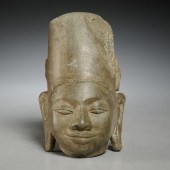 KHMER STONE HEAD OF HARI HARA