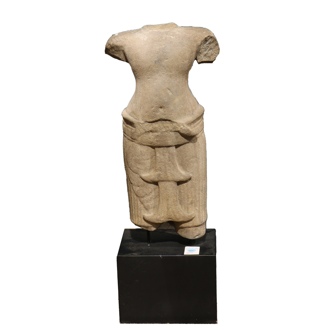 KHMER STONE TORSO Khmer stone