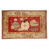 KHOTAN CARPET
EAST TURKESTAN,