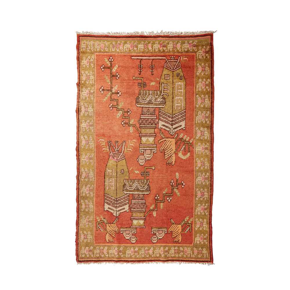 KHOTAN WOOL 'ANTIQUITIES' RUG