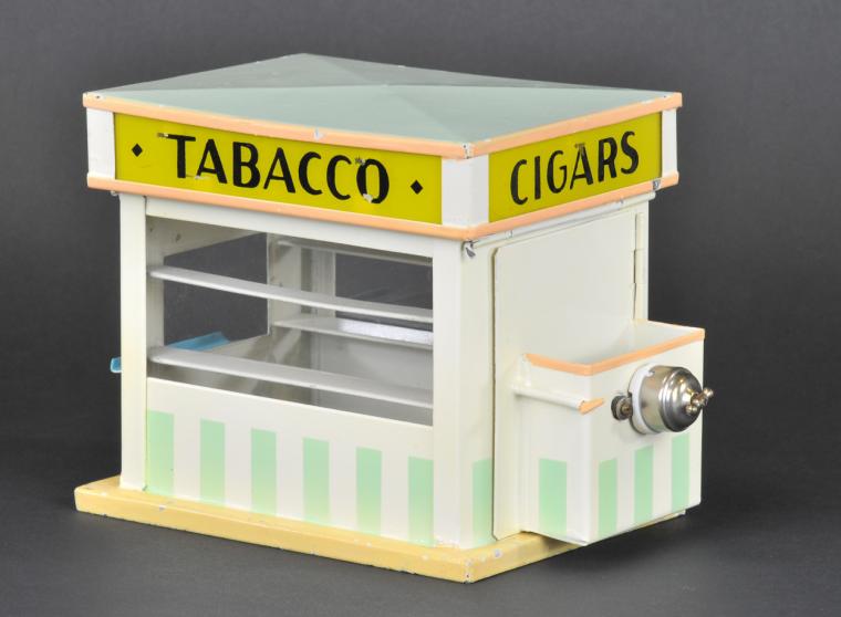 KIBRI TOBACCO STAND Enameled tin