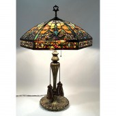 KICHLER Marked Leaded Stained