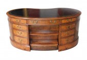 KIDNEY SHAPED DESK, EMBOSSED B