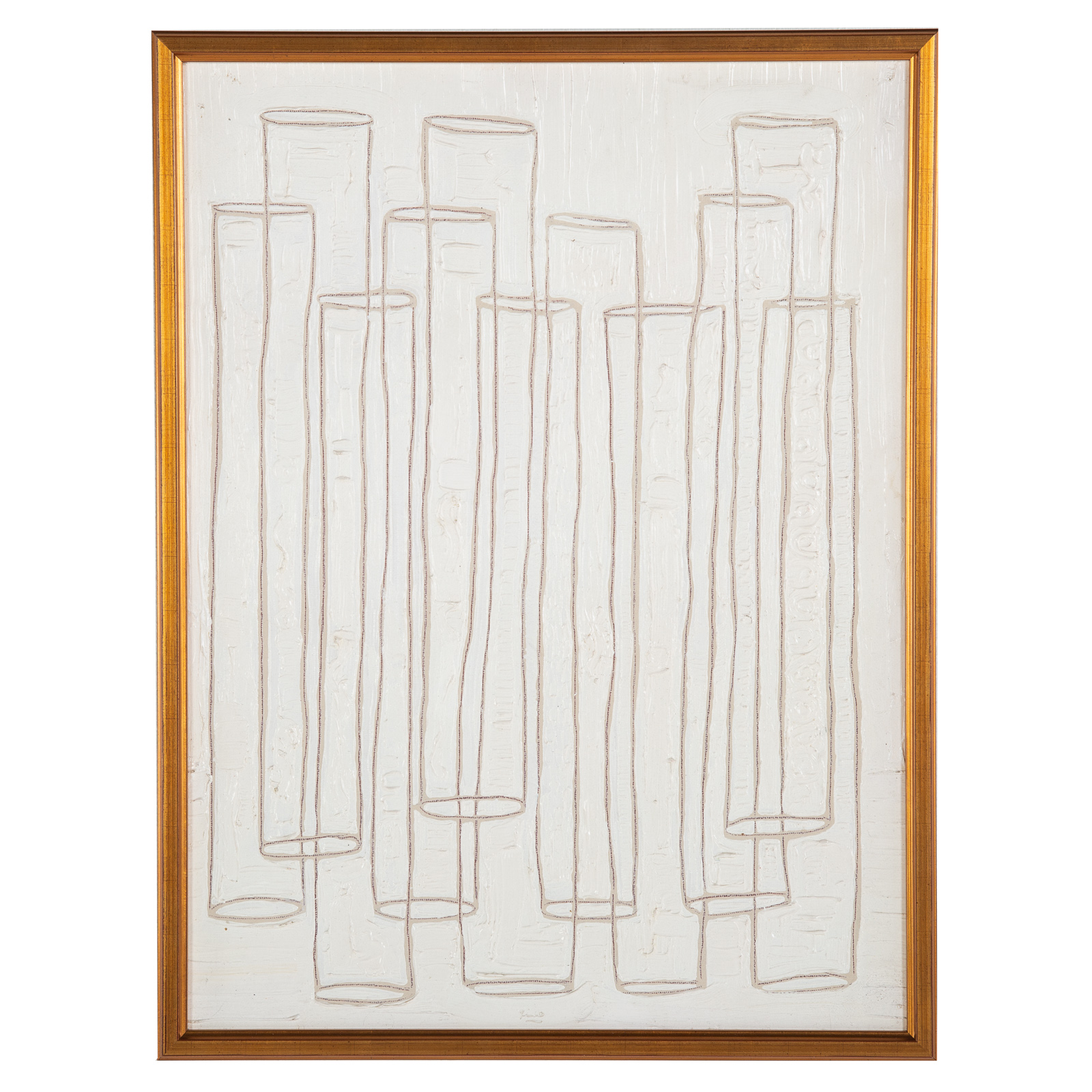 KIKO GOVANTES. "11 CUPS," OIL ON
