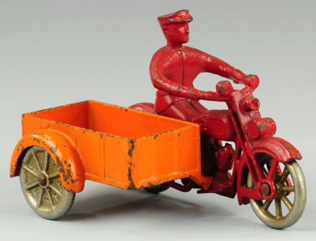 KILGORE CYCLE WITH SIDECAR DELIVERY