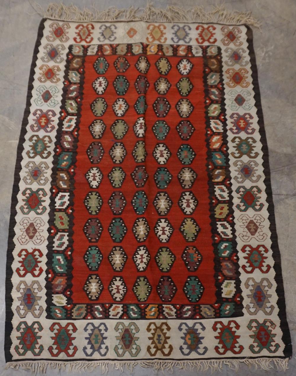 KILIM RUG, 4 FT 11 IN X 3 FT 3