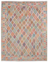 KILIM RUG: 9'0" X 11'4" 21ST C