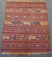 KILIM RUG AND TURKOMAN RUG, 5