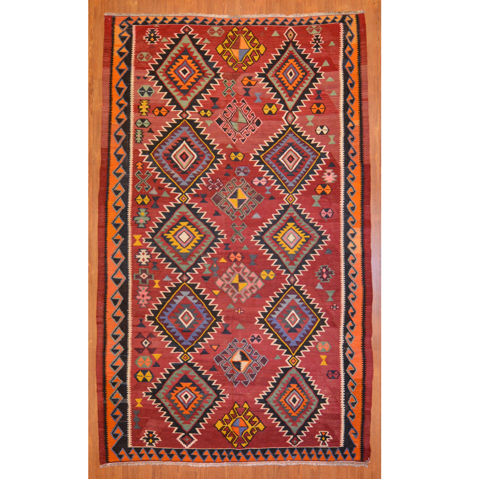 KILIM RUG, TURKEY, 5.11 X 9.10