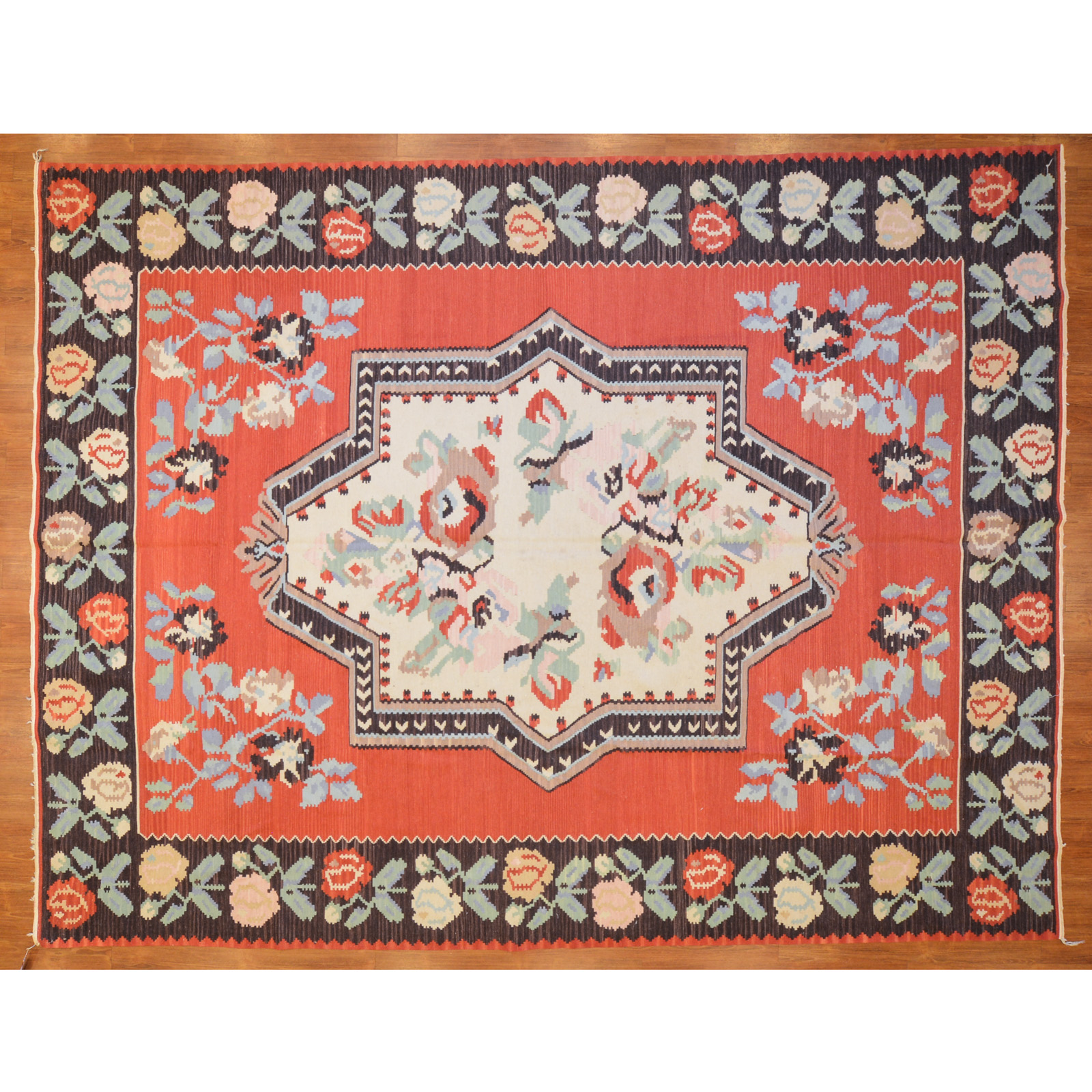 KILIM RUG, TURKEY, 8.11 X 11.7