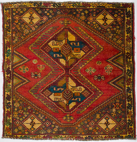 Kilim Rug Turkish a Kilim rug; 59 x