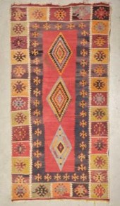 KILIM RUGAn early 20th century