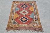 KILIM RUGKilim Rug. 98"long, 5