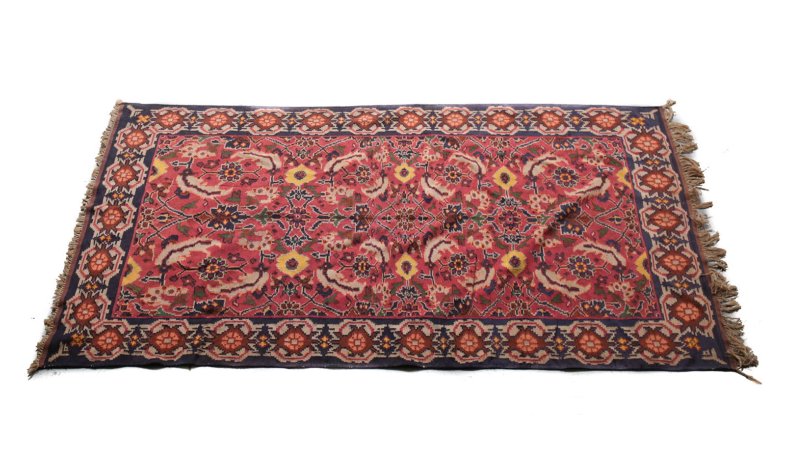 KILIM WOOL RUG,  C1960Kilim Wool