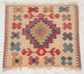 KILIM WOOL RUG Kilim wool rug.