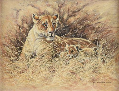 KIM BROOKS (BRITISH B. 1936) A