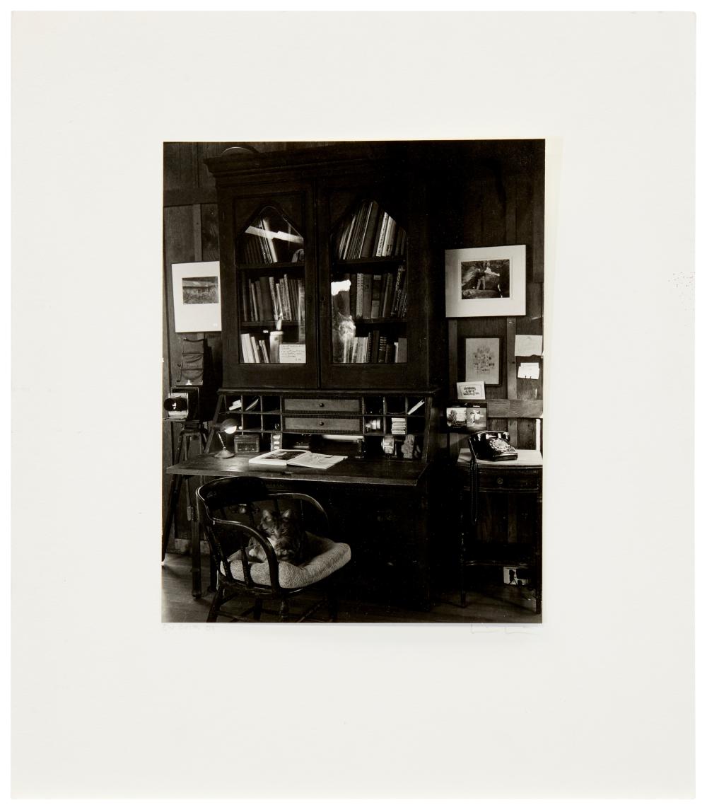 KIM WESTON (B. 1939), "EW DESK,"