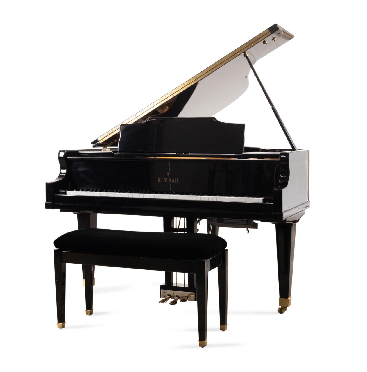 KIMBALL EBONY 5850 BABY GRAND