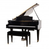 KIMBALL EBONY 5850 BABY GRAND