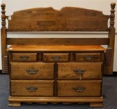 KINCAID MAPLE DOUBLE DRESSER A