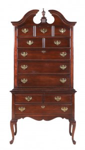 Kincaid Queen Anne style mahog