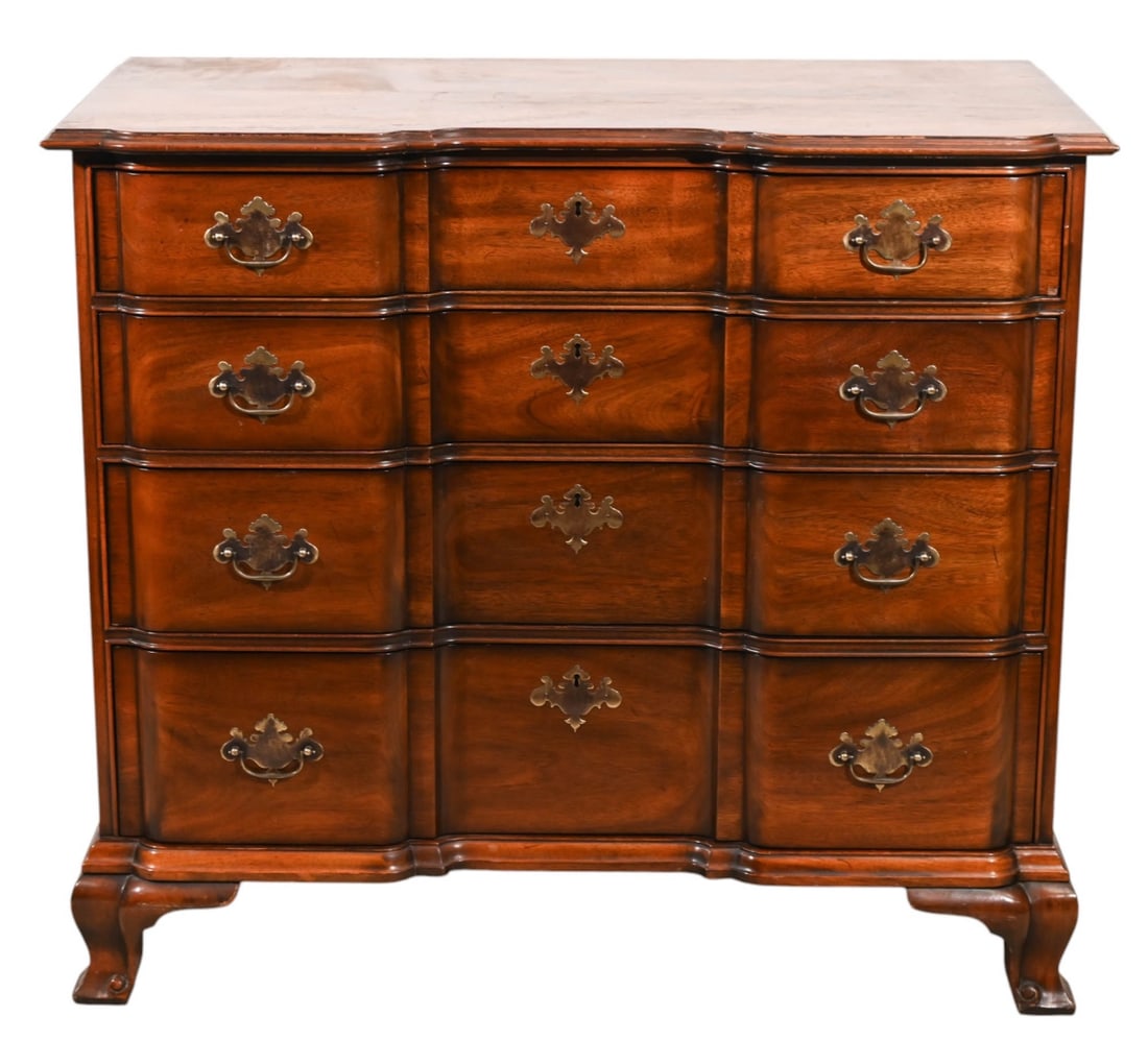 KINDEL CHIPPENDALE STYLE BLOCK