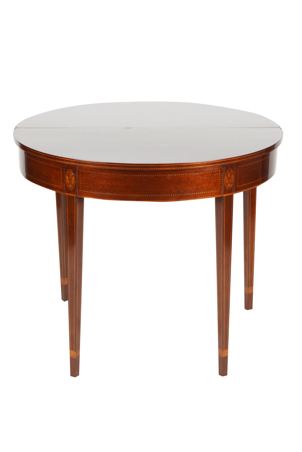KINDEL MAHOGANY D-SHAPED