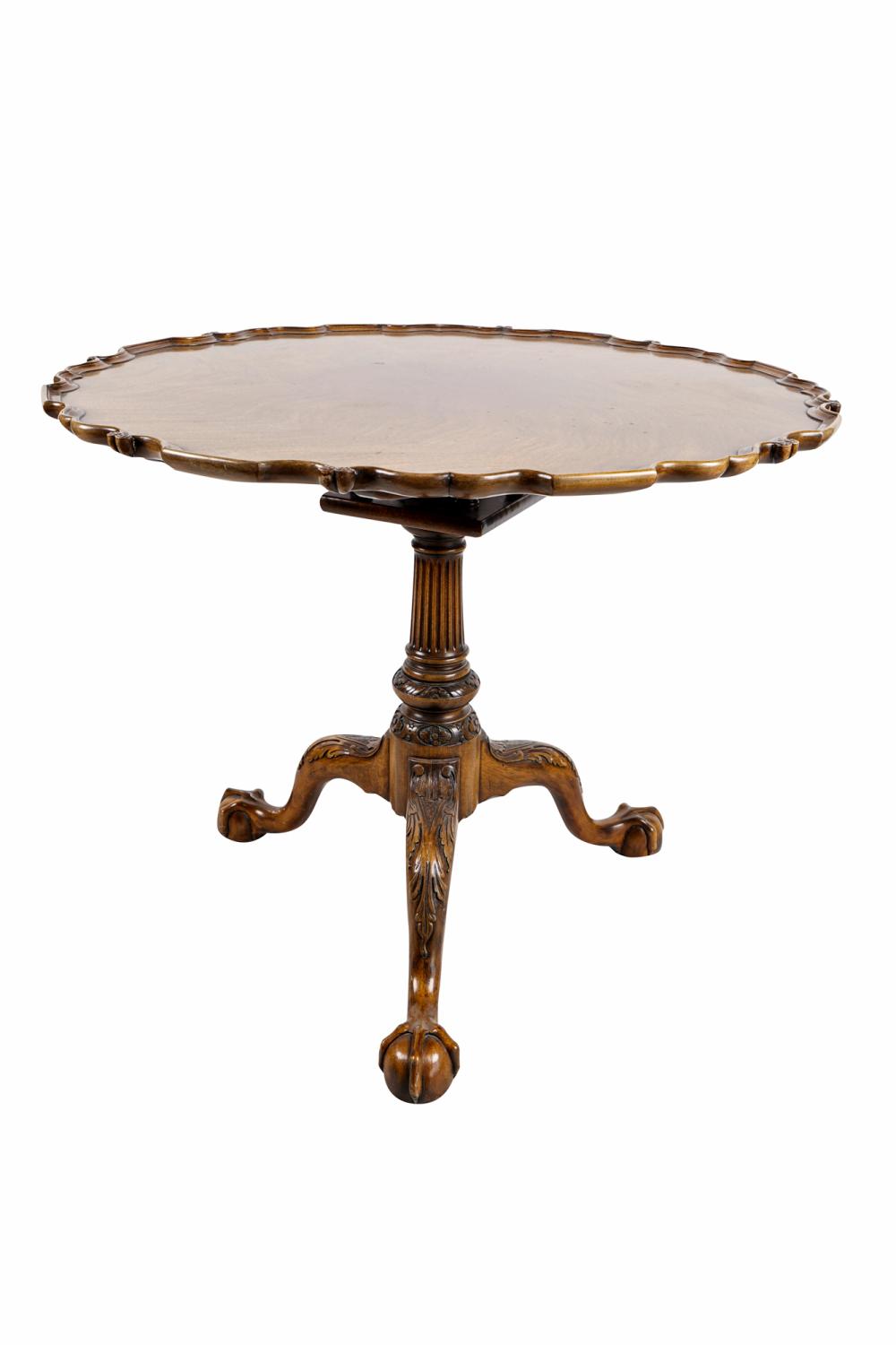 KINDEL PIE-CRUST MAHOGANY