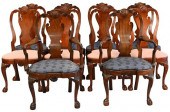 KINDEL SET OF 12 CHIPPENDALE S