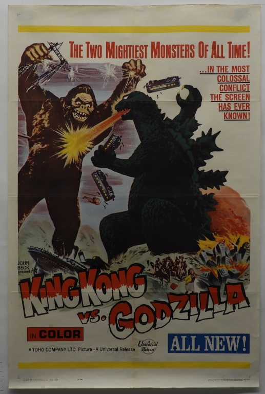 KING KONG VS GODZILLA 1963 ONE