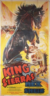 KING OF THE SIERRAS MOVIE POST