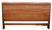 KING SIZE CHERRY SLEIGH BED, H