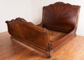 KING SIZE SLEIGH BED, CONTINEN