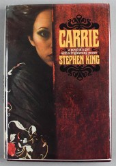 KING, STEPHEN. 'CARRIE' FIRST