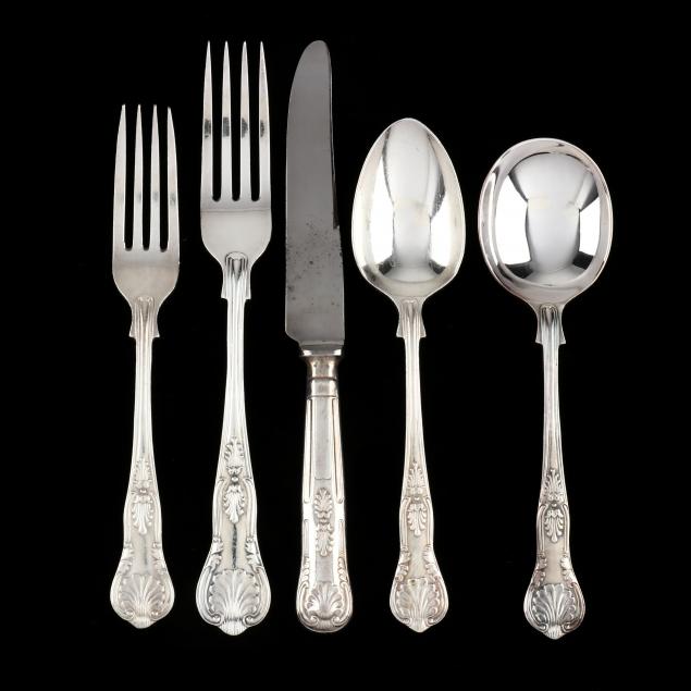 KINGS PATTERN SILVER-PLATED
